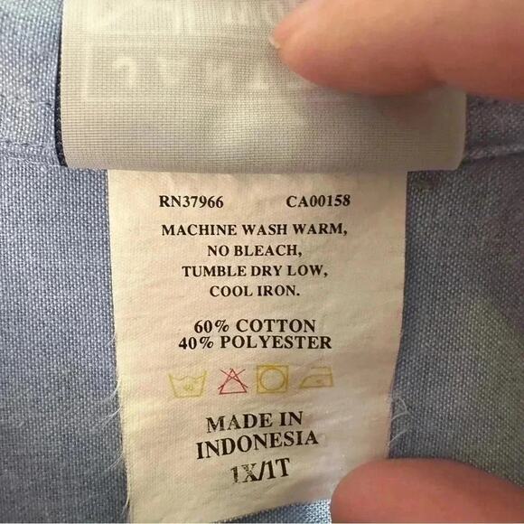 Vintage JANTZEN hi wait denim patriotic top perfect for 4th of July size 1X - Picture 4 of 6